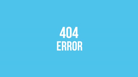 404 error page animation hd