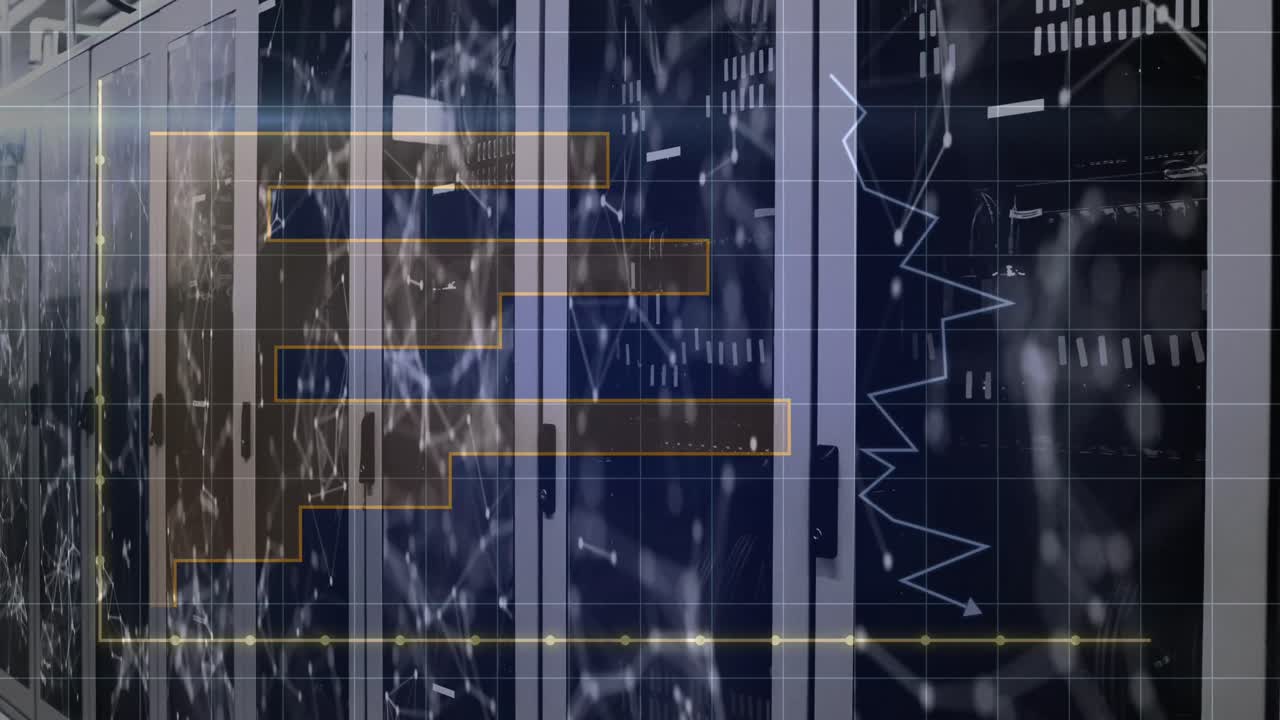 animación de gráficos y conexiones a través de servidores