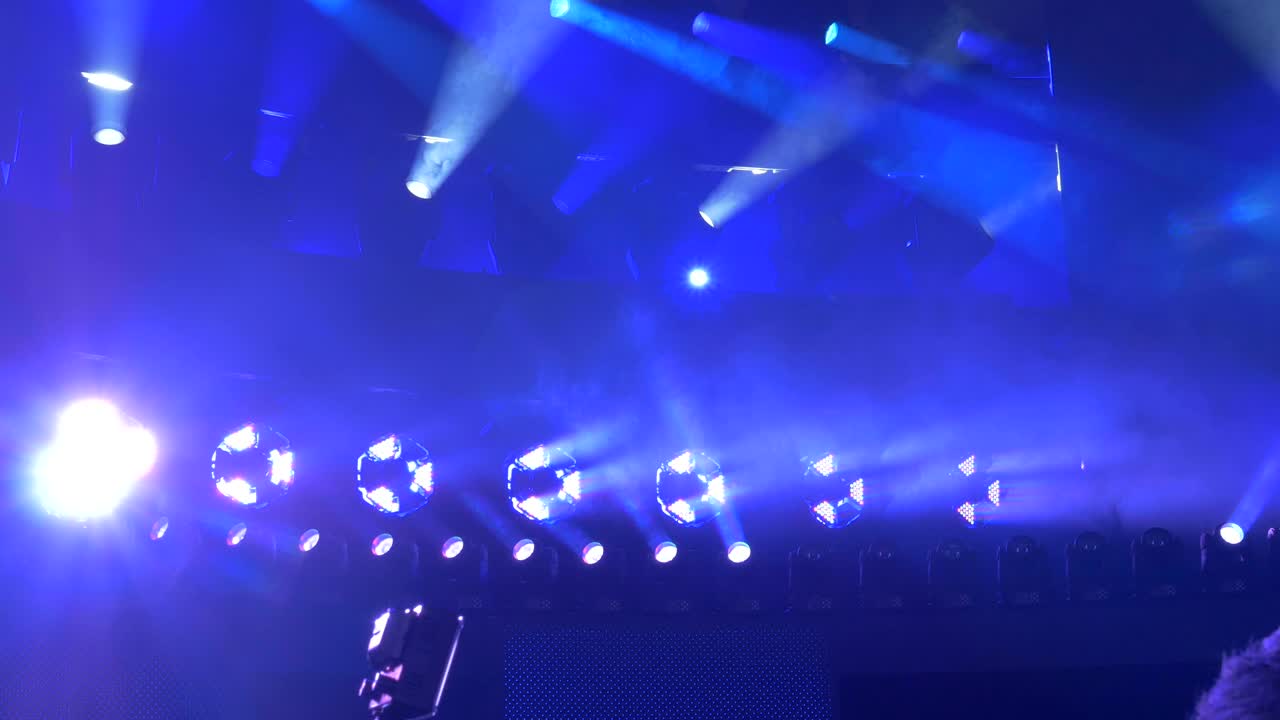 Various Stage Lighting on Display