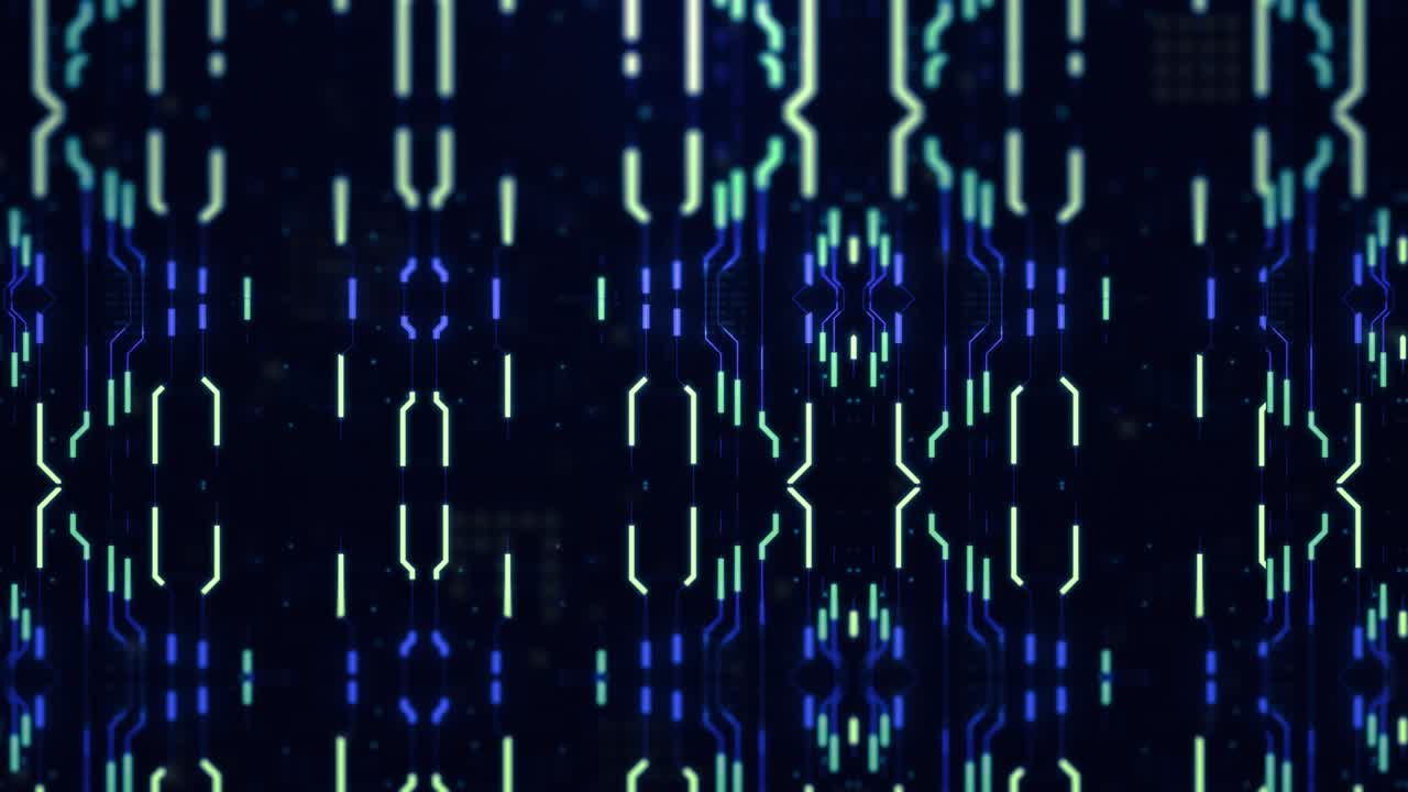 Abstract Technology shapes Data Background