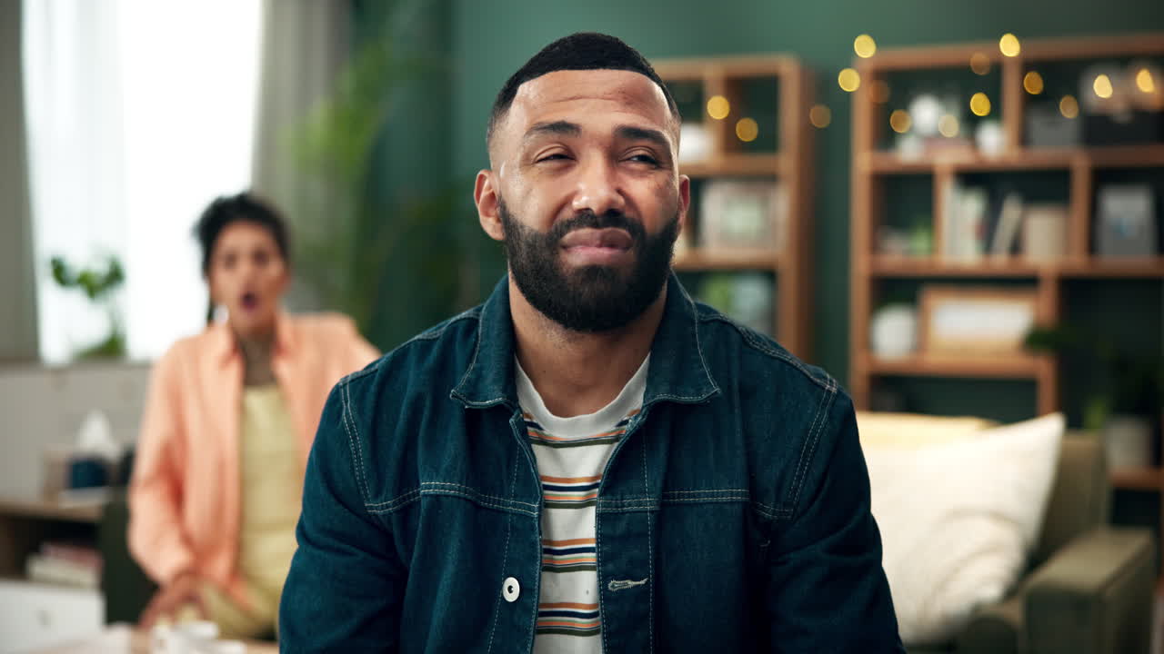 Couple experiencing relationship issues