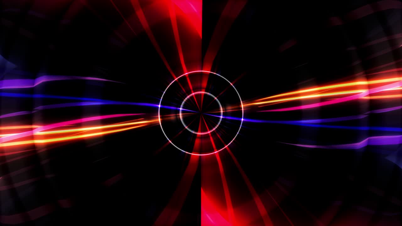 abstract fractal colorido círculo digital 3d fondo gráfico de movimiento con ondas de textura futurista. animación sin costuras en bucle 4k 3d. fondo de plantilla abstracta para su presentación de negocios, bucle vj.