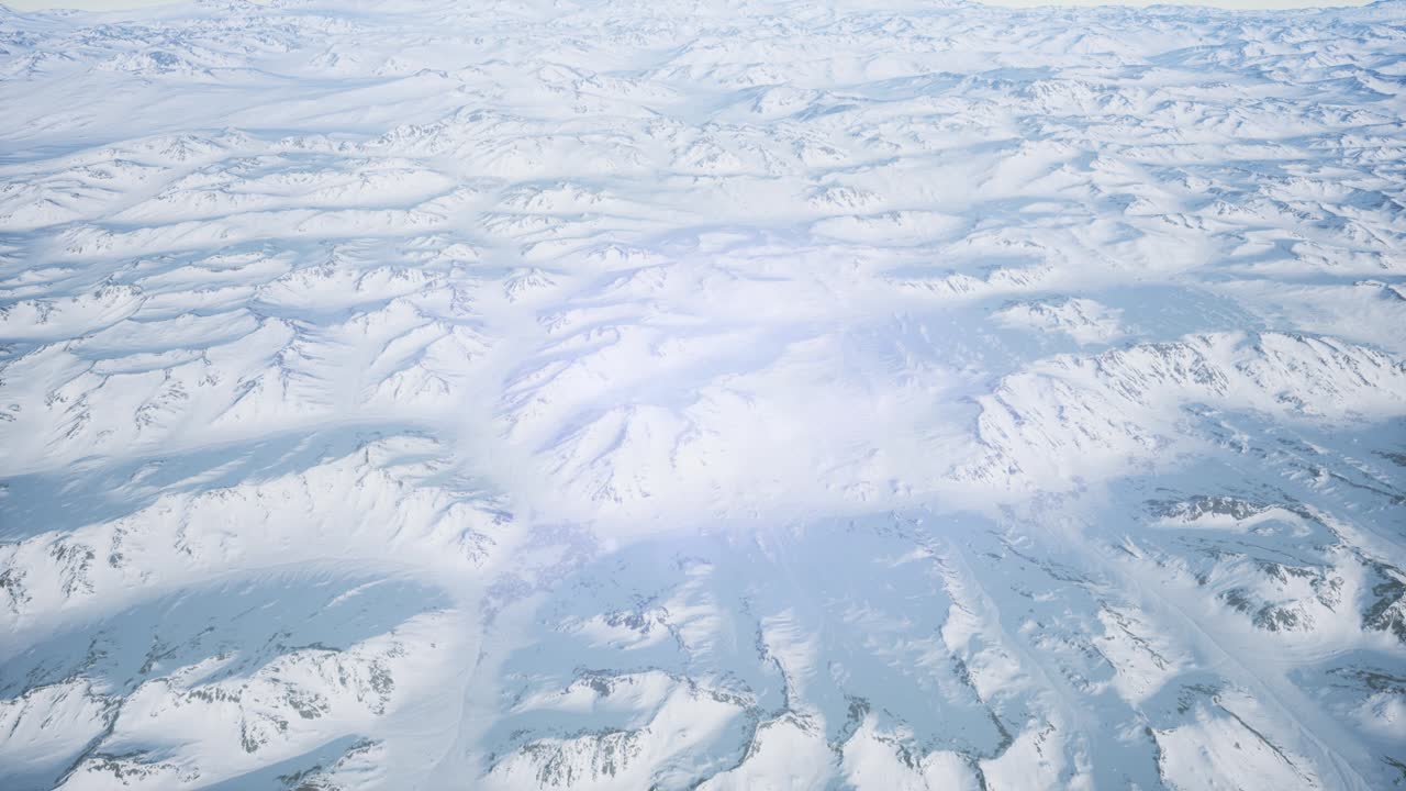 заснеженная местность