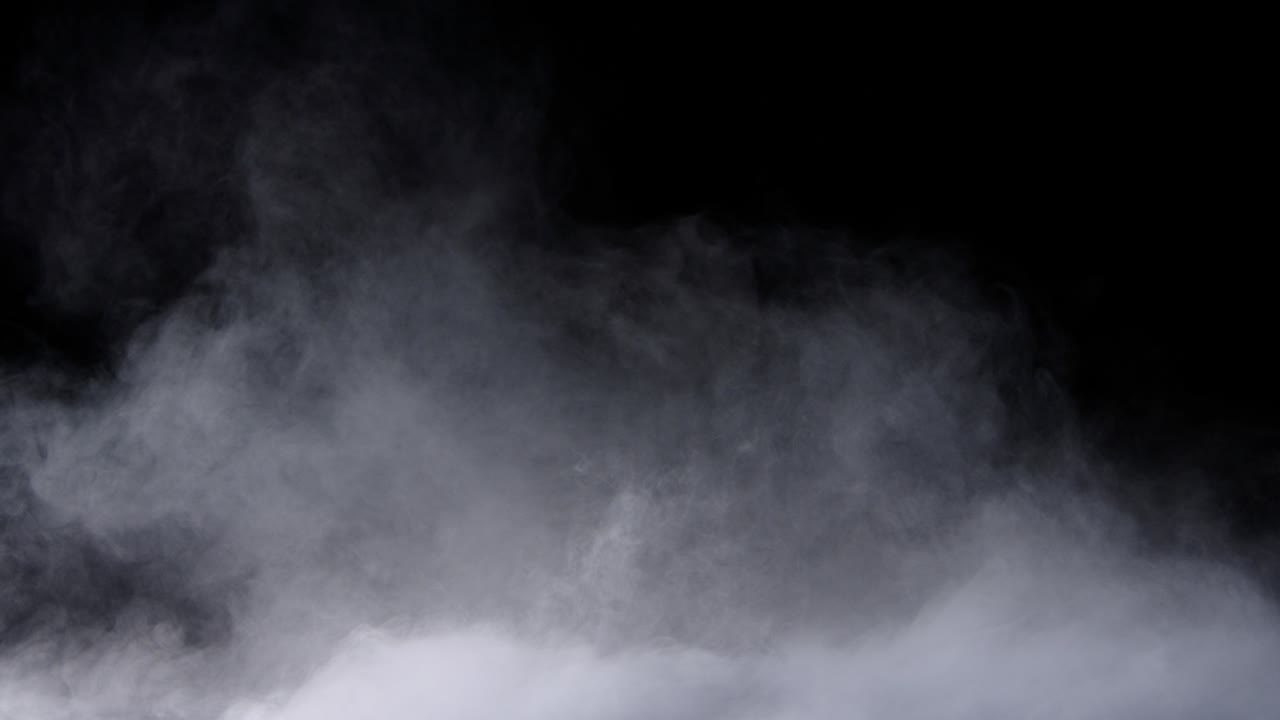 hielo seco realista nubes de humo niebla