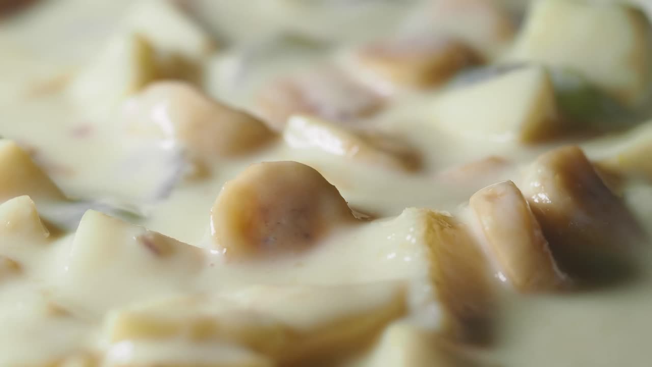 Creamy Mushroom and Potato Dish