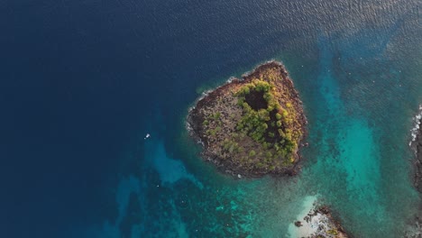 explorando la reserva de cousteau: vistas aéreas del esplendor marino en guadeloupe, capturadas en 60 fotogramas por segundo