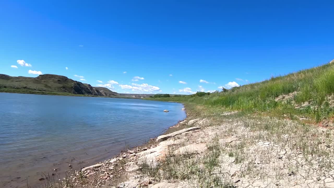 South Saskatchewan River Valley near Sandy Point Park, north of Medicine Hat, Alberta, Canada.