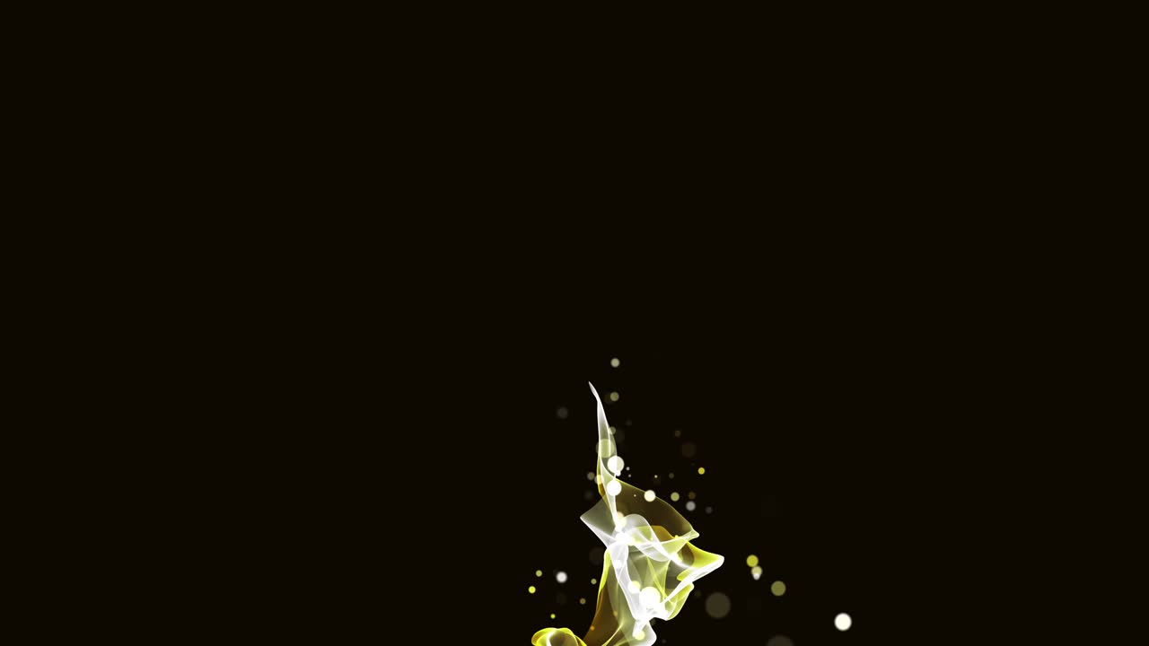 fondo decorativo abstracto con hermosas partículas de movimiento