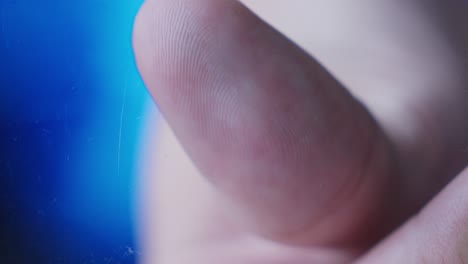 your thumb as your key, unlocking access with a tap