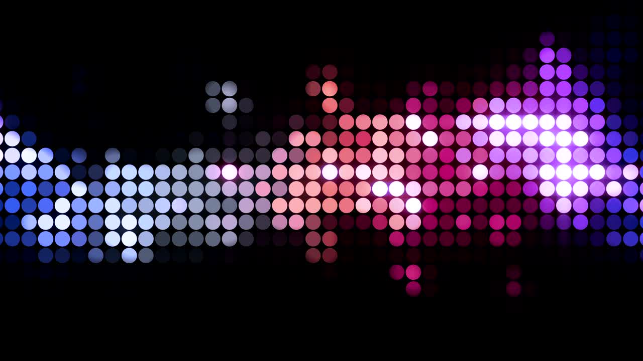 luci per la musica di festa