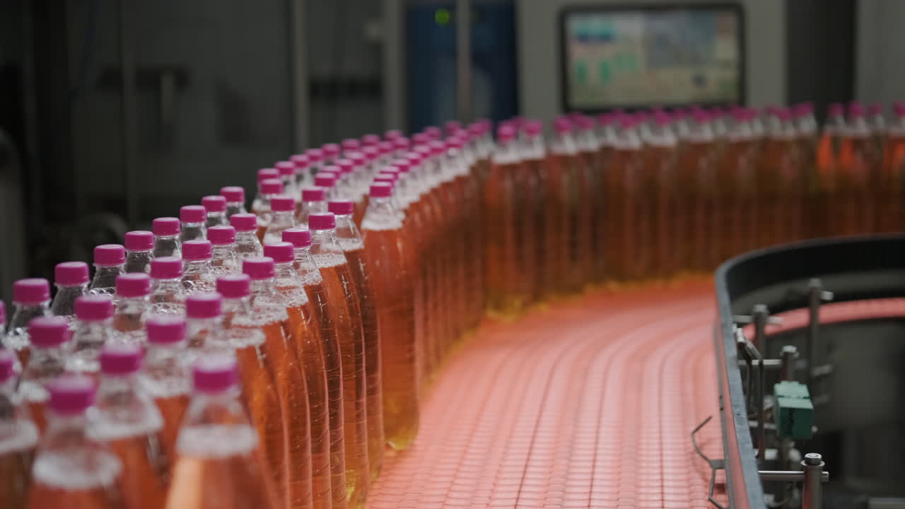 Automated Beverage Bottling Line