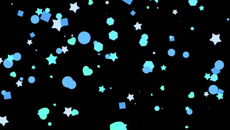 fondo del efecto abstracto de la partícula pop