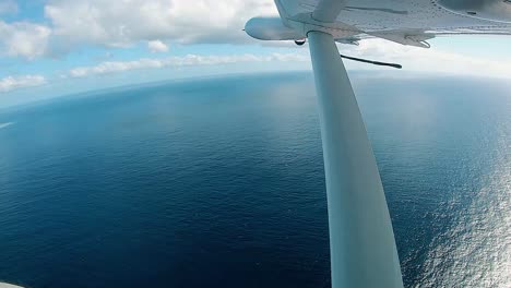 aerial views of tropical islands and coral reefs