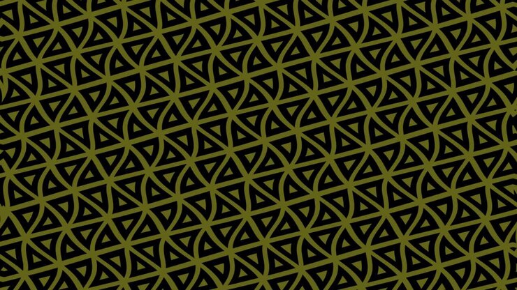 Colored pattern on a minimal black background.