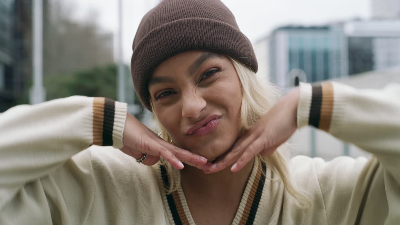 an attractive young woman sitting alone
