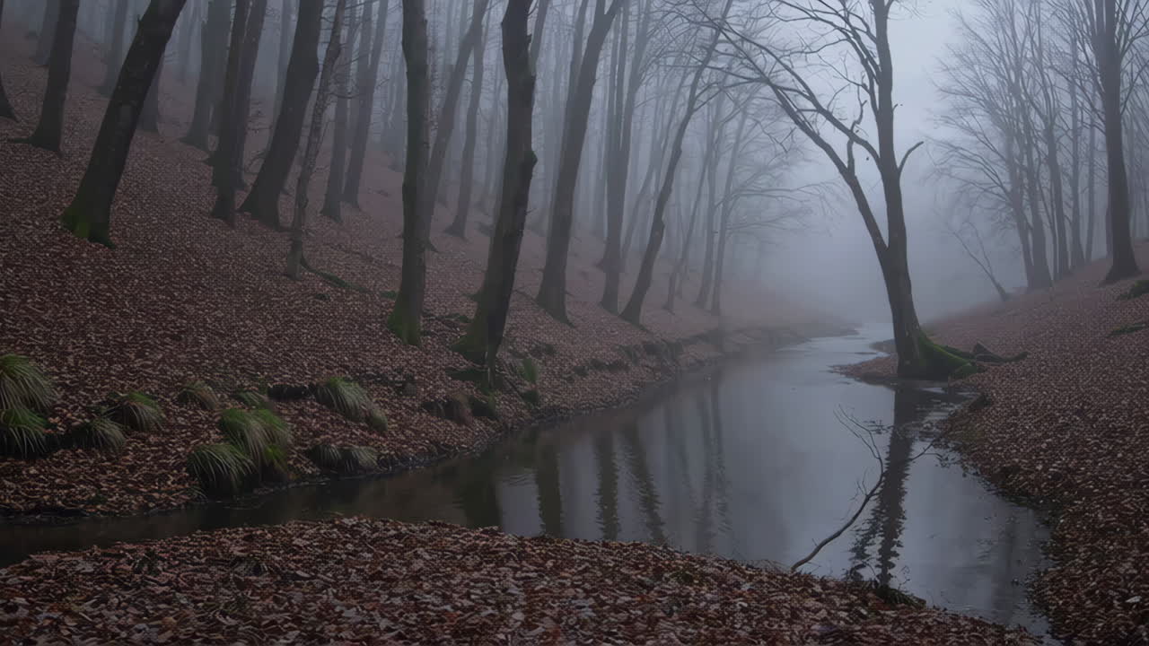 el arroyo del bosque brumoso