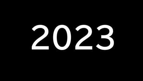 2023 animación de texto gráficos de movimiento