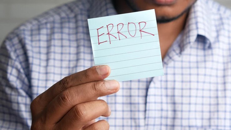 Error Note