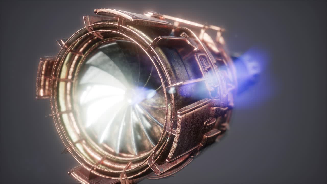 girar la turbina del motor a reacción