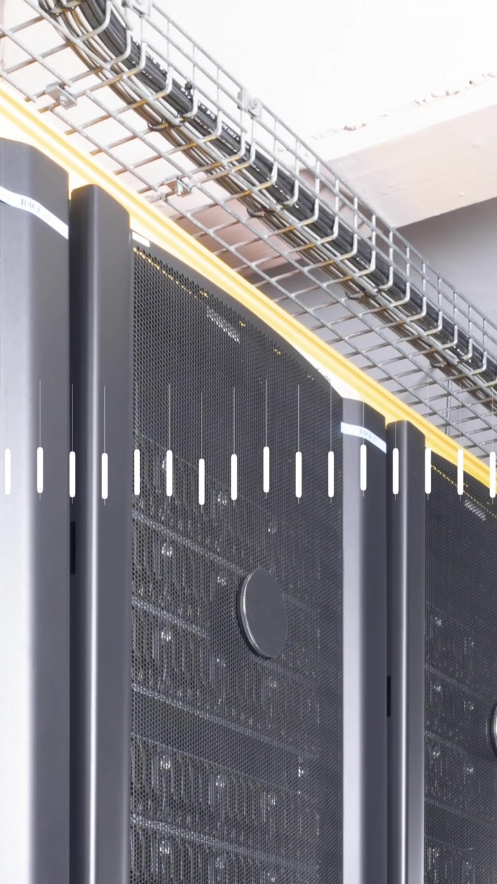 Animation of data processing over computer servers