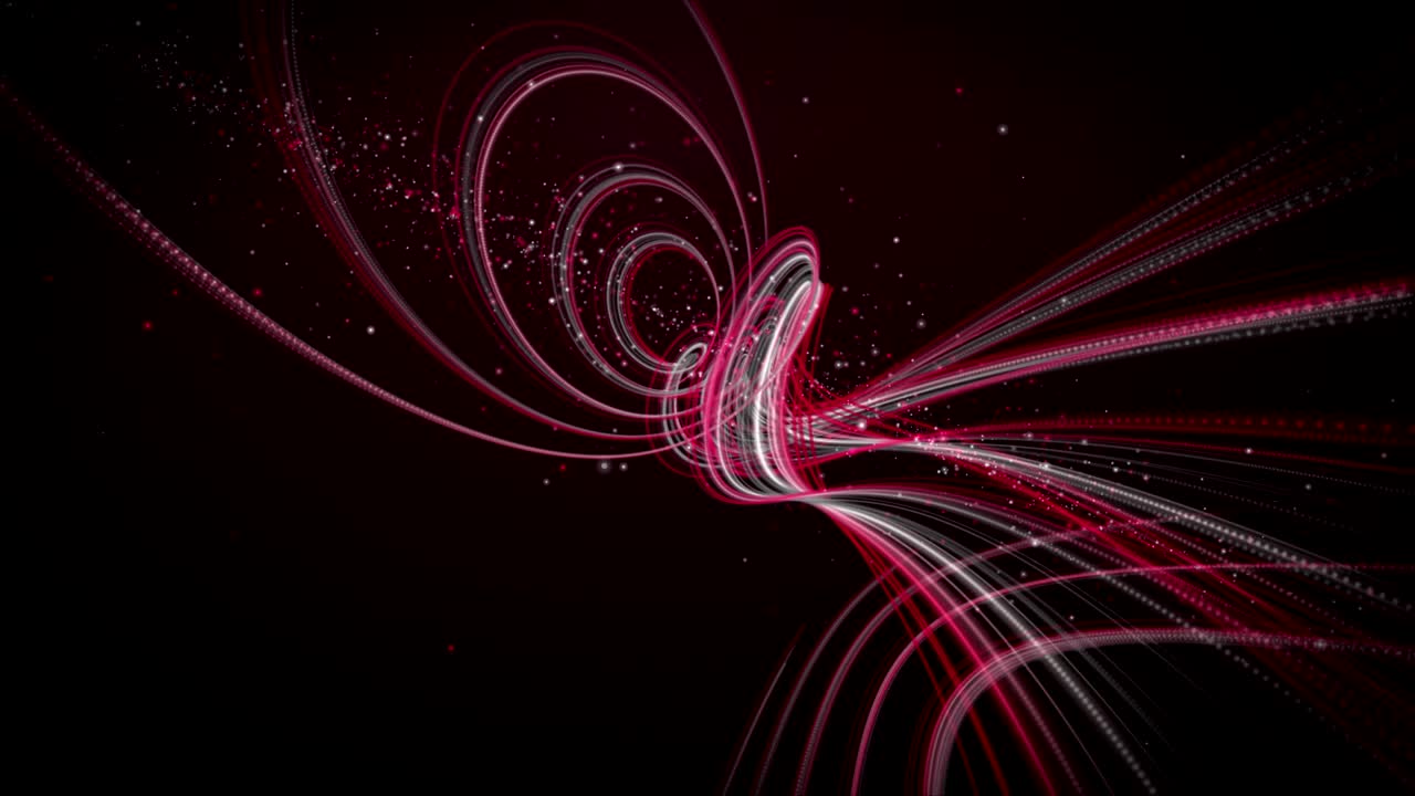 줄무 물체와 느린 동작에서 박이는 입자, 4096x2304 루프 4k