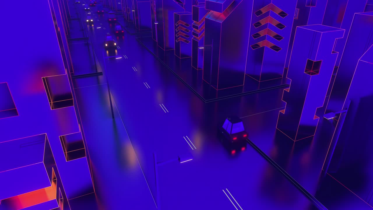 레트로시티 80년대 배경 판타지 데이 앤 나이트 시리즈: 루프 아블 스 비디오