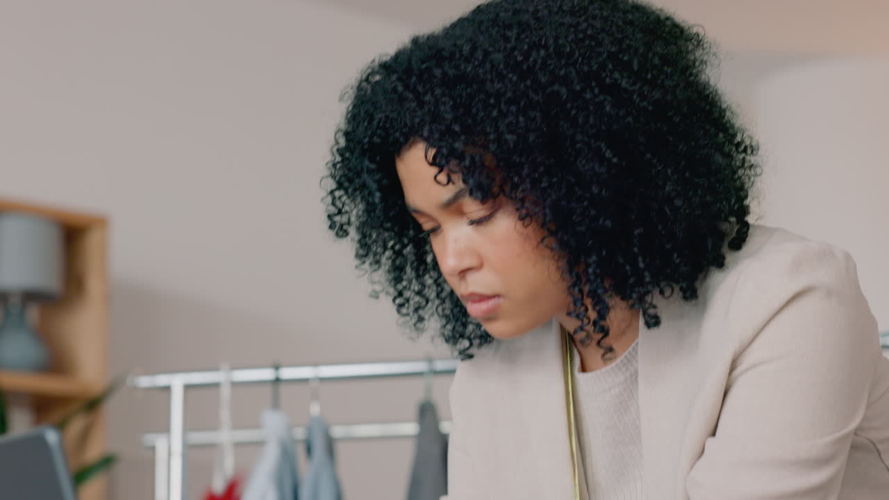 Fashion, designer and laptop update her business