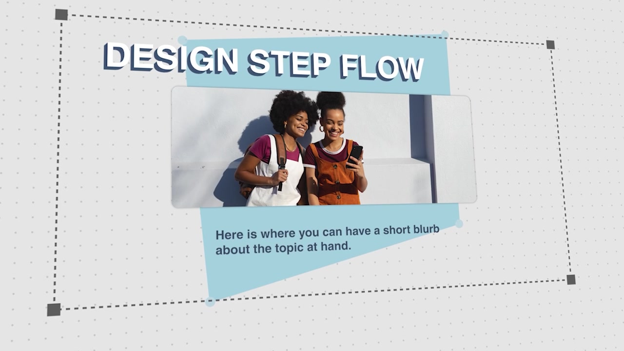 Animated Presentation Template with Dynamic Motion and Customizable Layouts