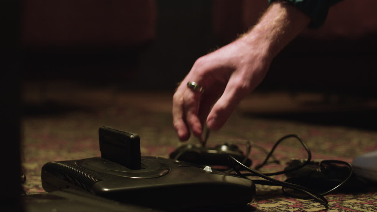 비디오 게임을 하는 사람