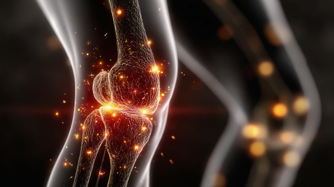 A Visual Representation of Joint Health: Exploring the Anatomy and Functionality of the Knee Joint Through Vivid Illustrations of Motion and Pain Relief