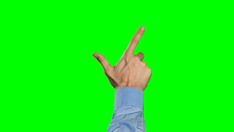 la mano de un hombre tocando la pantalla digital 4k