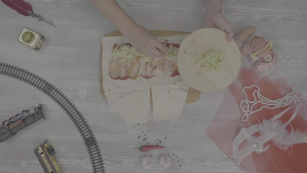 맛있는 포장을 만드는 것