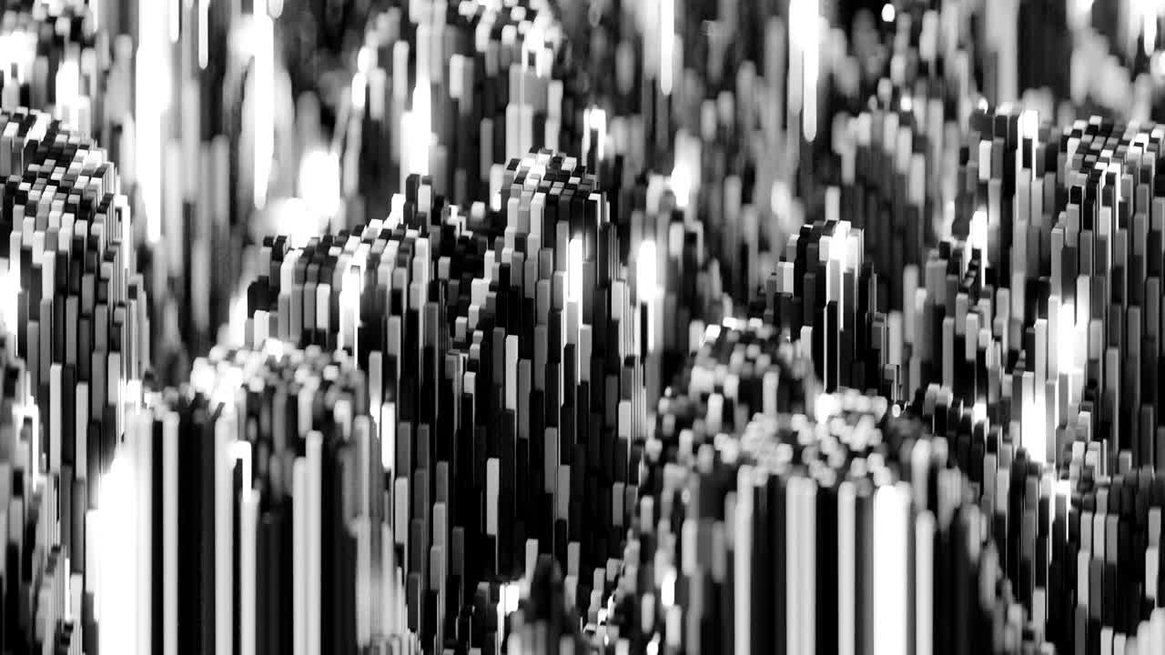 4K Abstract Topographic Noise Patterns.