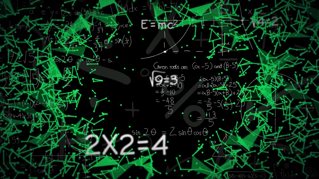 Composition of mathematical equations over computer