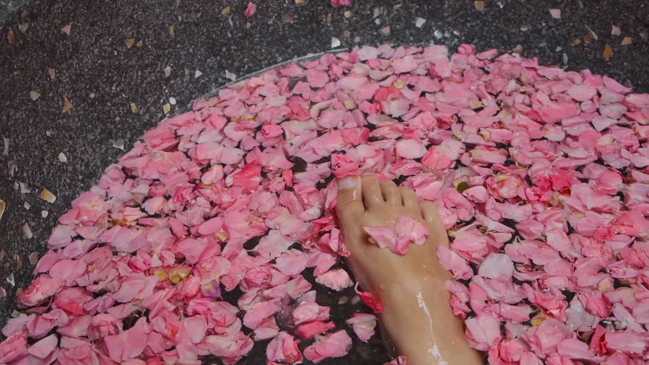 Relaxing Rose Petal Foot Soak