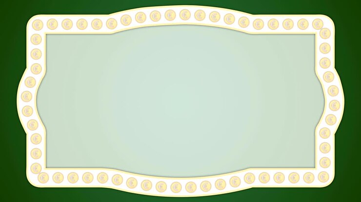 Euro money coins blue background vintage frame