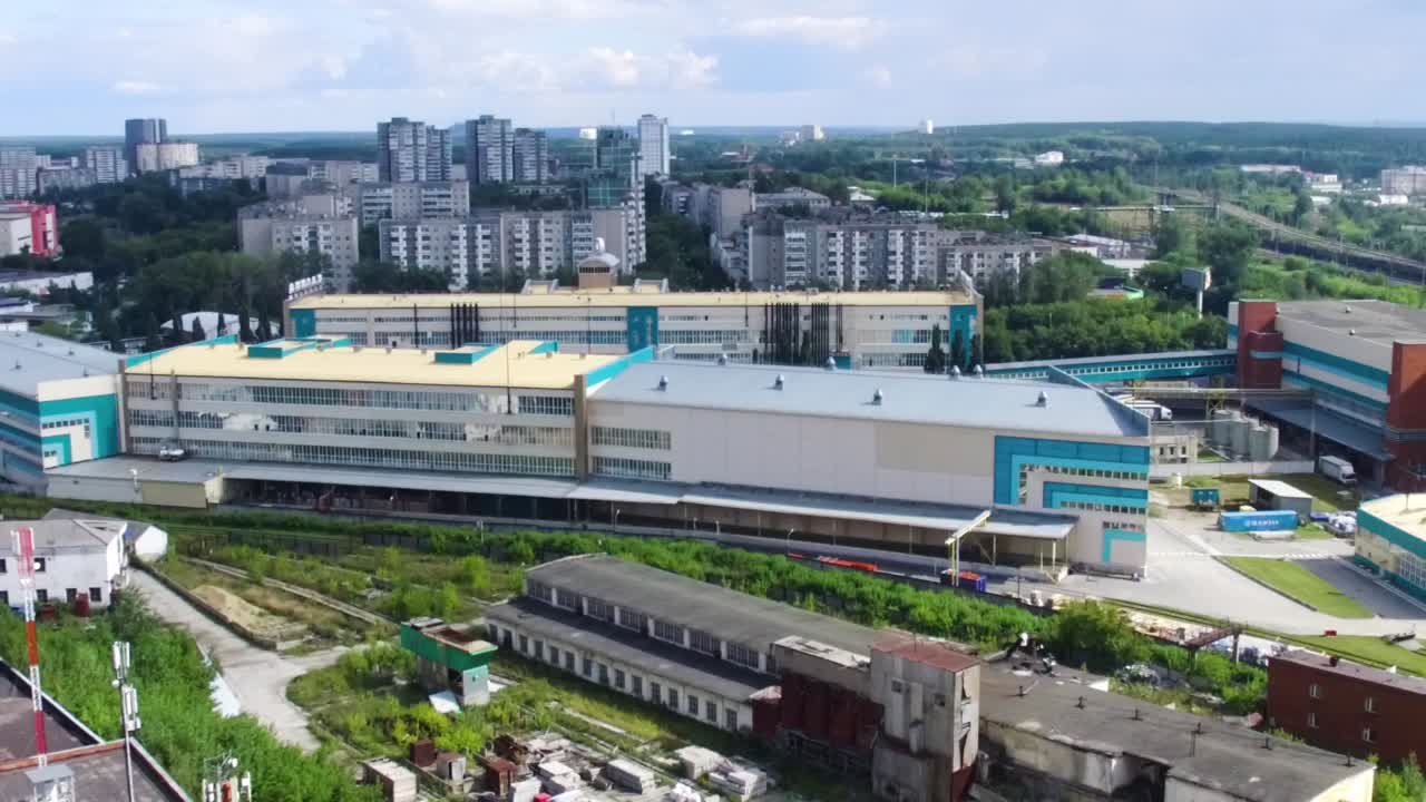 도시 내의 산업 단지