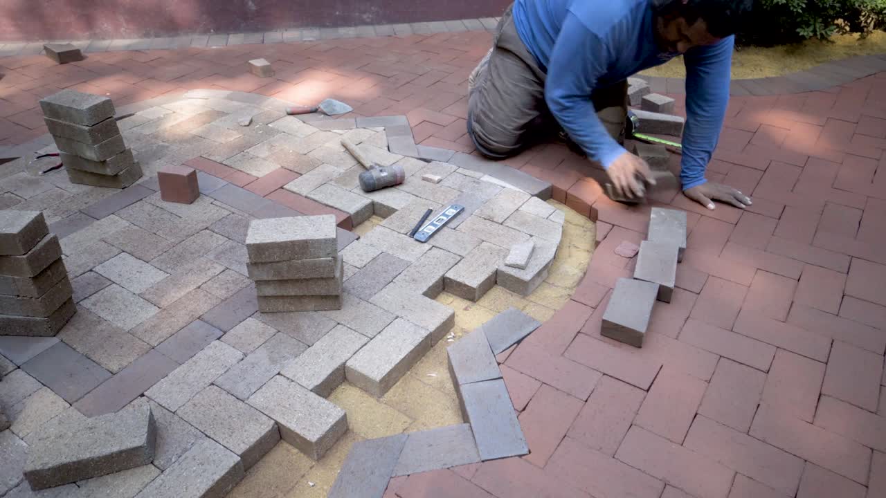 Constructing a Brick Patio