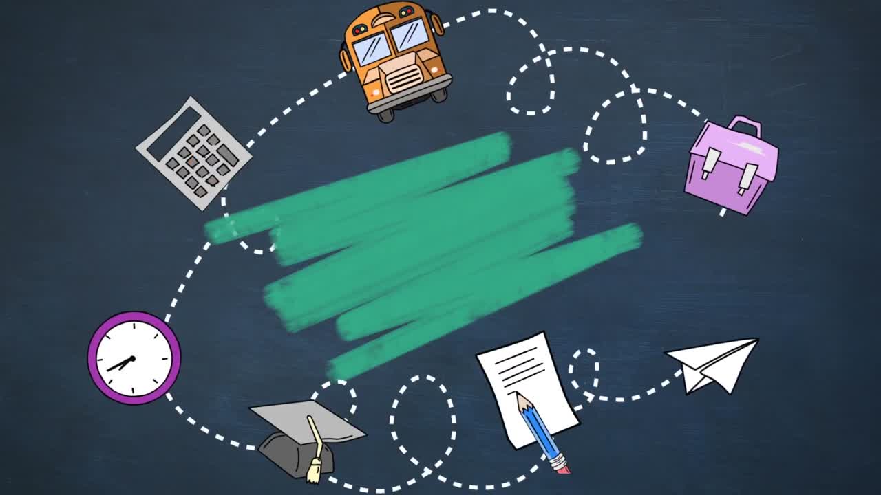 Digitally generated video of education