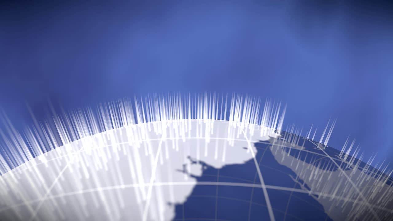 세계 뉴스 배경 배경 지구 행성 4k