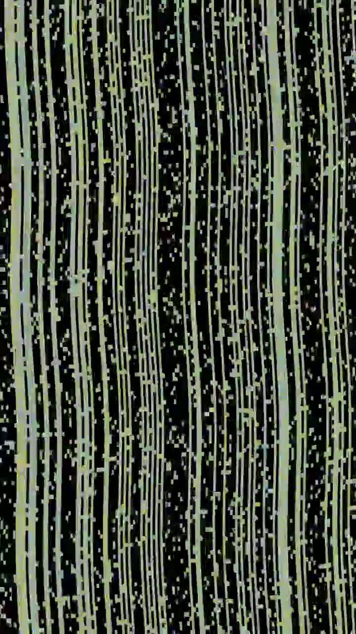 Abstract Digital Glitch Pattern with Vertical Moving Lines