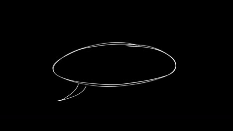 scribble speech bubble 21