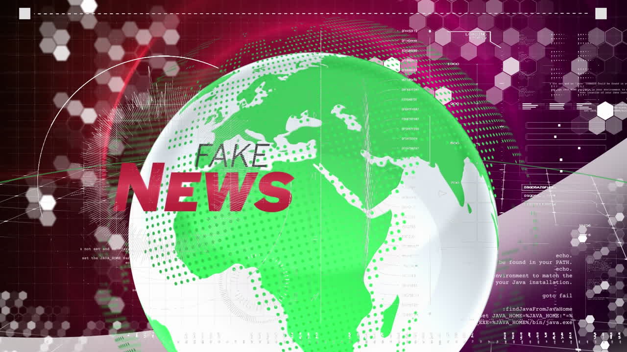 트레일에서 눈 선수에 대한 연결 네트워크와 함께 지구의 애니메이션