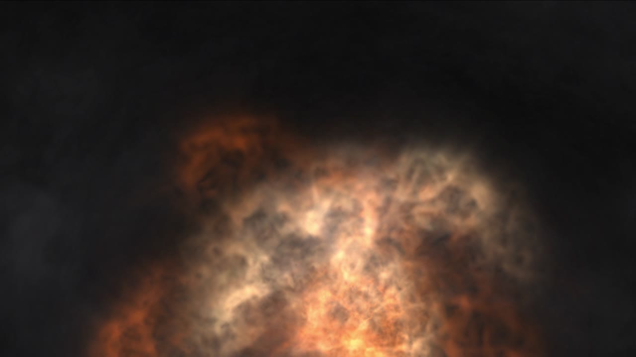 movimiento de explosión de llama de fuego 4k