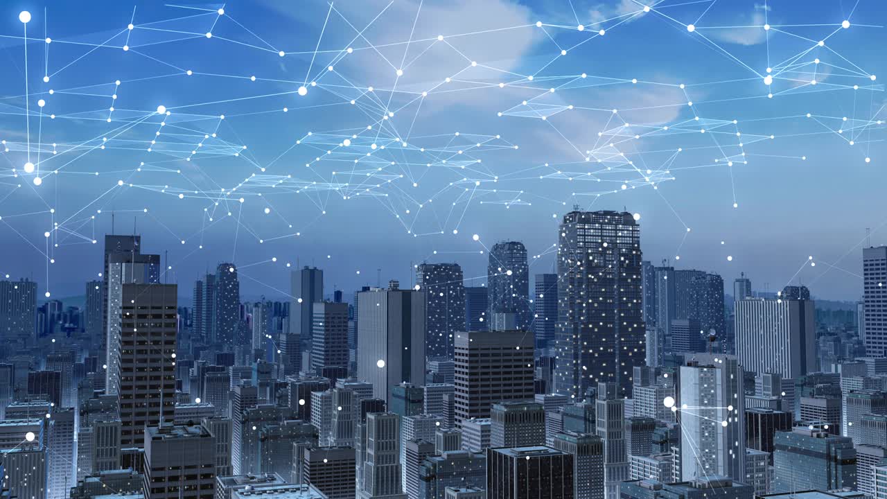 현대 도시 커뮤니케이션 미래의 네트워크 및 기술 개념