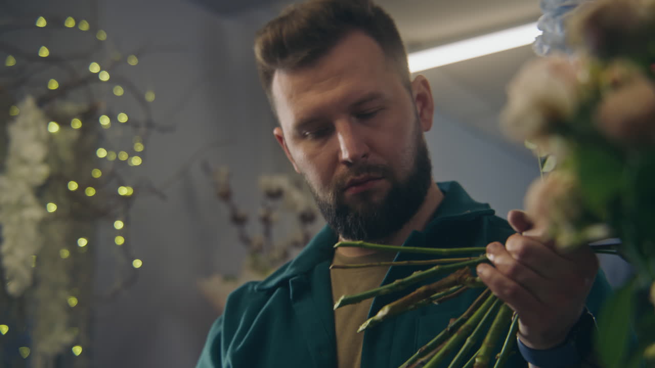 꽃 가게 는 줄기 를 잘라서 배열 을 살펴본다