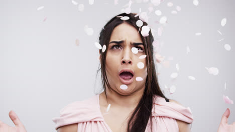 Happy-bridesmaid-woman-in-confetti-shower-slow-motion-wedding-photo-booth-series