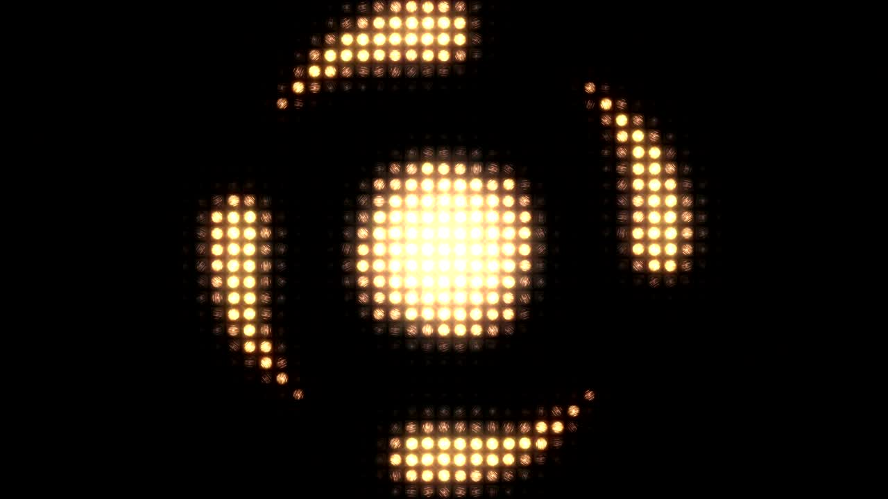 The pattern of Looped circular motion of drops.