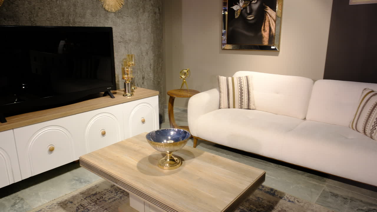 conjunto de sala de estar moderno: comodidad se encuentra con el estilo