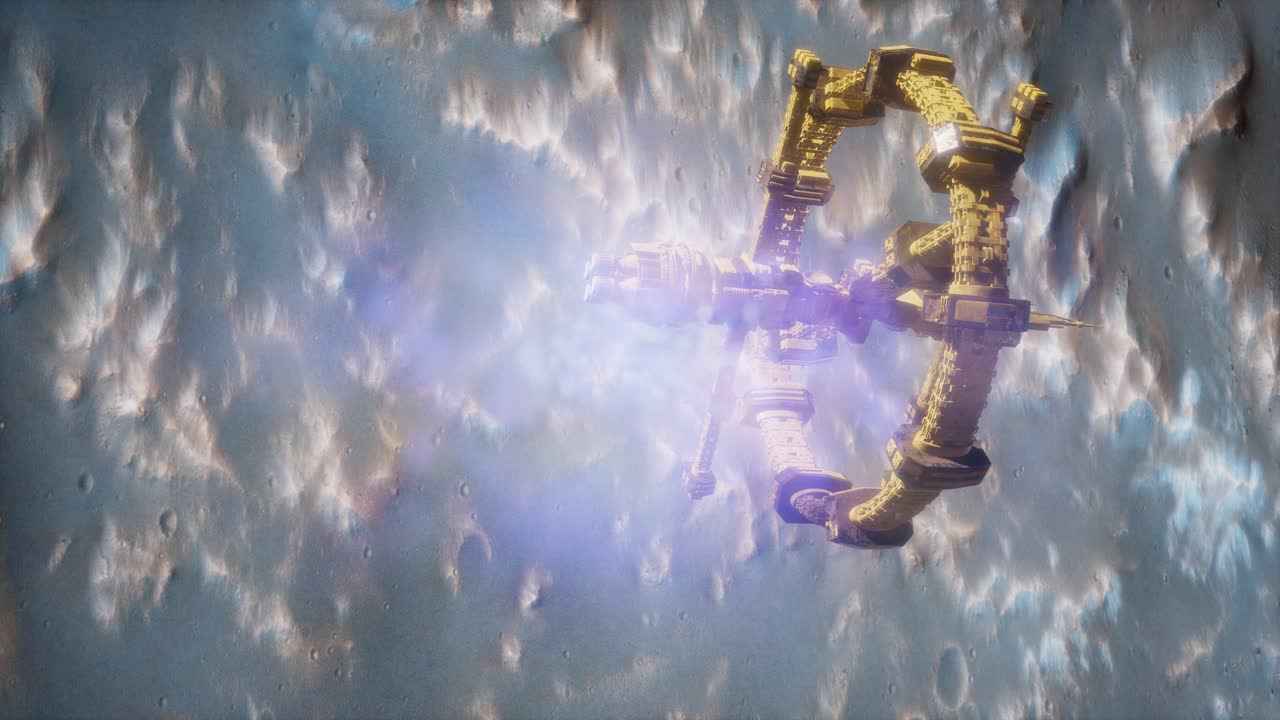 화성 위 의 탐사 우주선